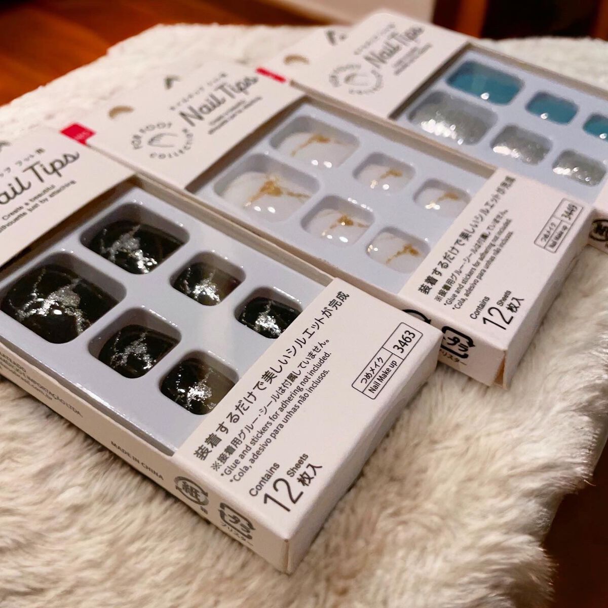 ネイルチップ（ハンド）/DAISO/ネイルチップ・パーツを使ったクチコミ（3枚目）