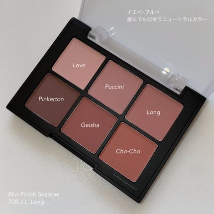 ブラーフィニシュシャドウパレット/Dinto/アイシャドウパレットを使ったクチコミ(2枚目)