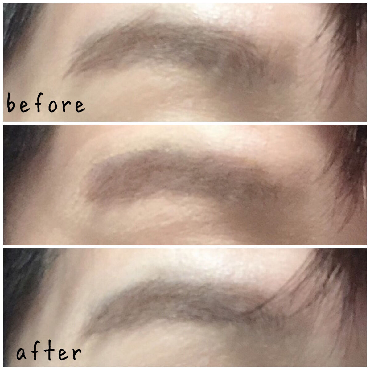 アイブロウコンシーラー/Kirei&co./ペンシルコンシーラーを使ったクチコミ（3枚目）
