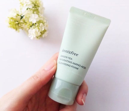 innisfree グリーンティー アミノ フォームクレンザーのクチコミ「イニスフリー
グリーンティー アミノフォームクレンザー
シードセラム購入時のおまけでついてき.....」(1枚目)