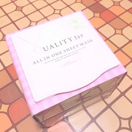 オールインワンシートマスク モイストEX/クオリティファースト/シートマスク・パックを使ったクチコミ(1枚目)