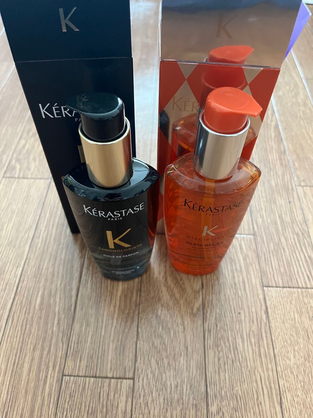 CH ユイル クロノロジスト R/ケラスターゼ/ヘアオイルを使ったクチコミ(2枚目)