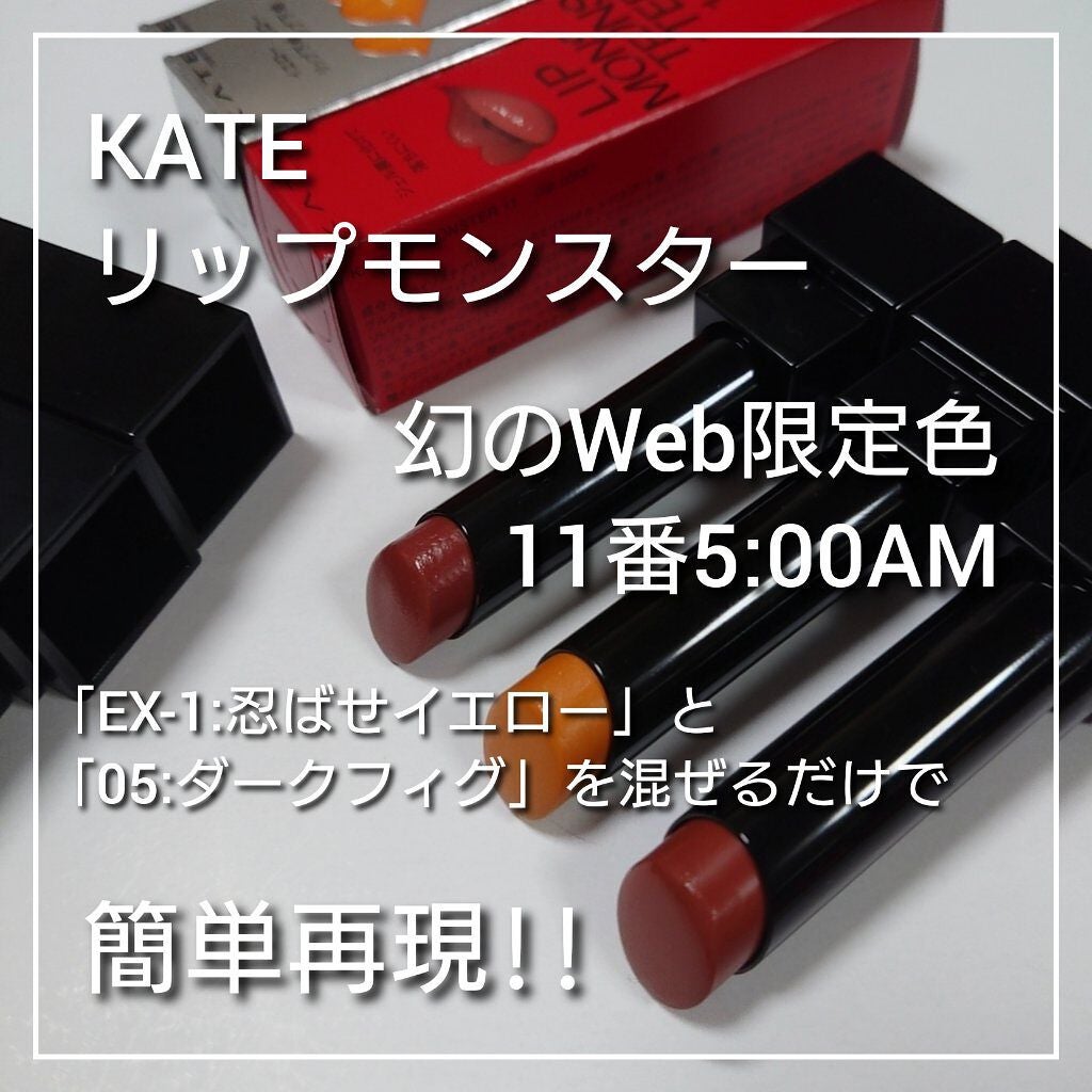 ケイト リップモンスター/KATE/口紅を使ったクチコミ(1枚目)