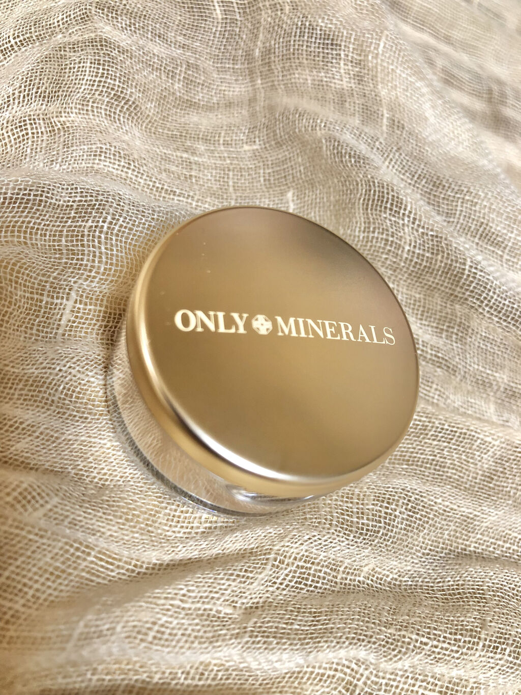 ミネラルピグメント ジンジャー/ONLY MINERALS/単色アイシャドウを使ったクチコミ（1枚目）