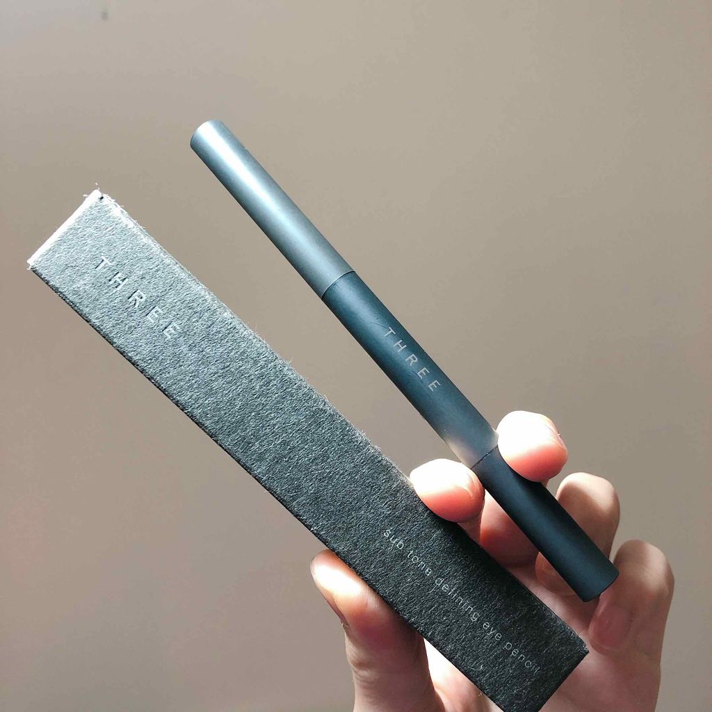 サブトーンディファイニング アイペンシル/THREE/スティックアイシャドウを使ったクチコミ（1枚目）