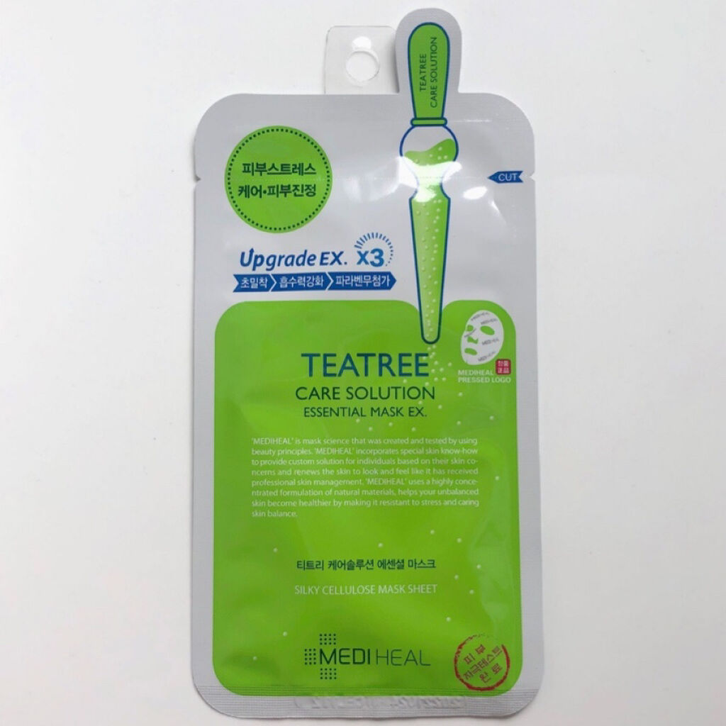 ティーツリーケア ソリューション エッセンシャルマスクEX/MEDIHEAL/シートマスク・パックを使ったクチコミ（1枚目）