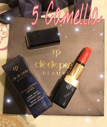 ルージュアレーブルn 5 カメリア/クレ・ド・ポー ボーテ/口紅を使ったクチコミ(1枚目)