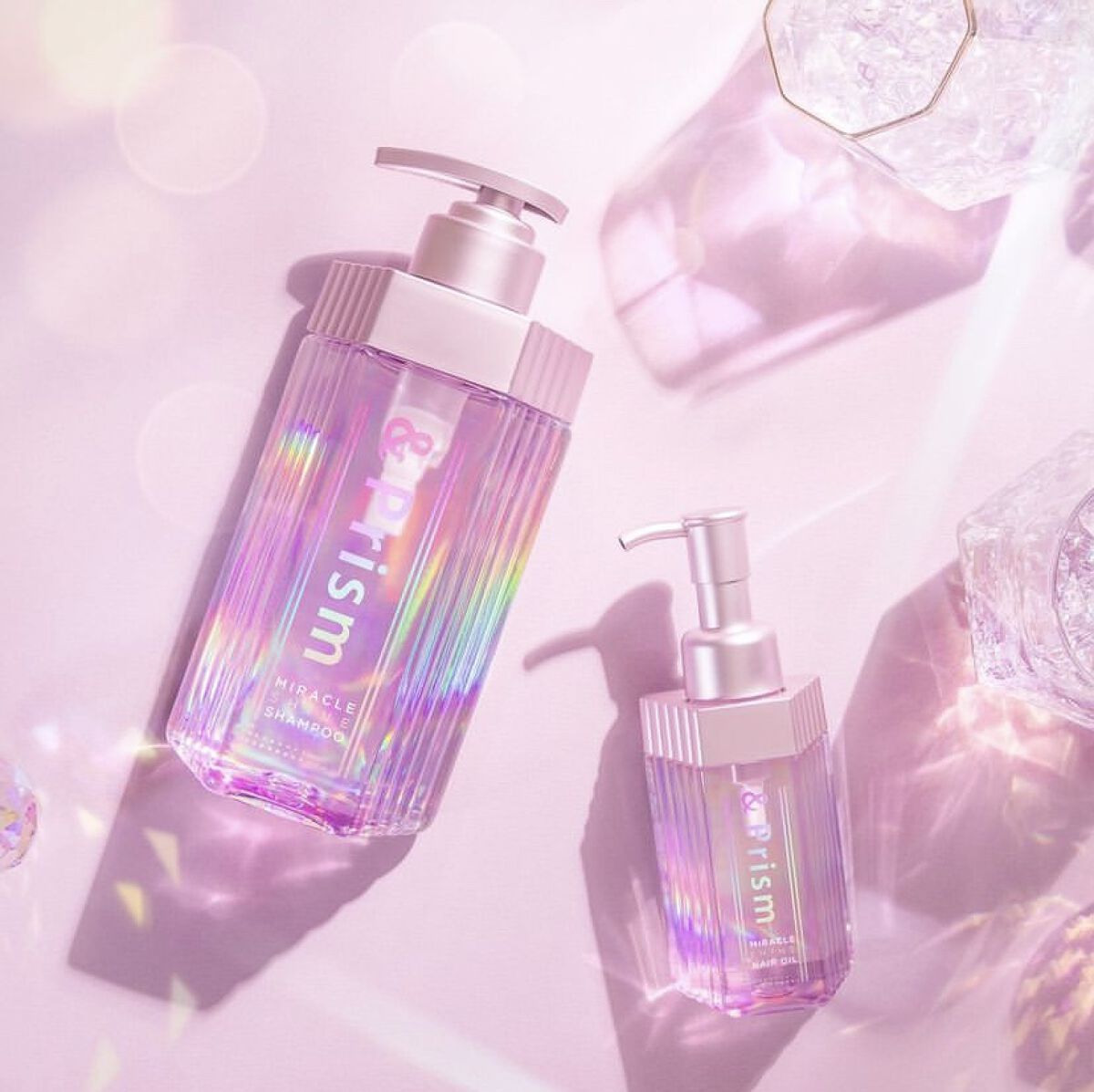 ミラクル シャイン シャンプー/ヘアトリートメント/&Prism/市販シャンプーを使ったクチコミ（1枚目）