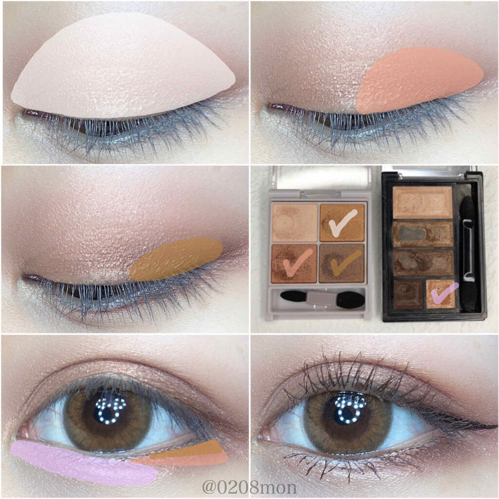 ショコラスウィート アイズ/リンメル ロンドン/アイシャドウパレットを使ったクチコミ（2枚目）