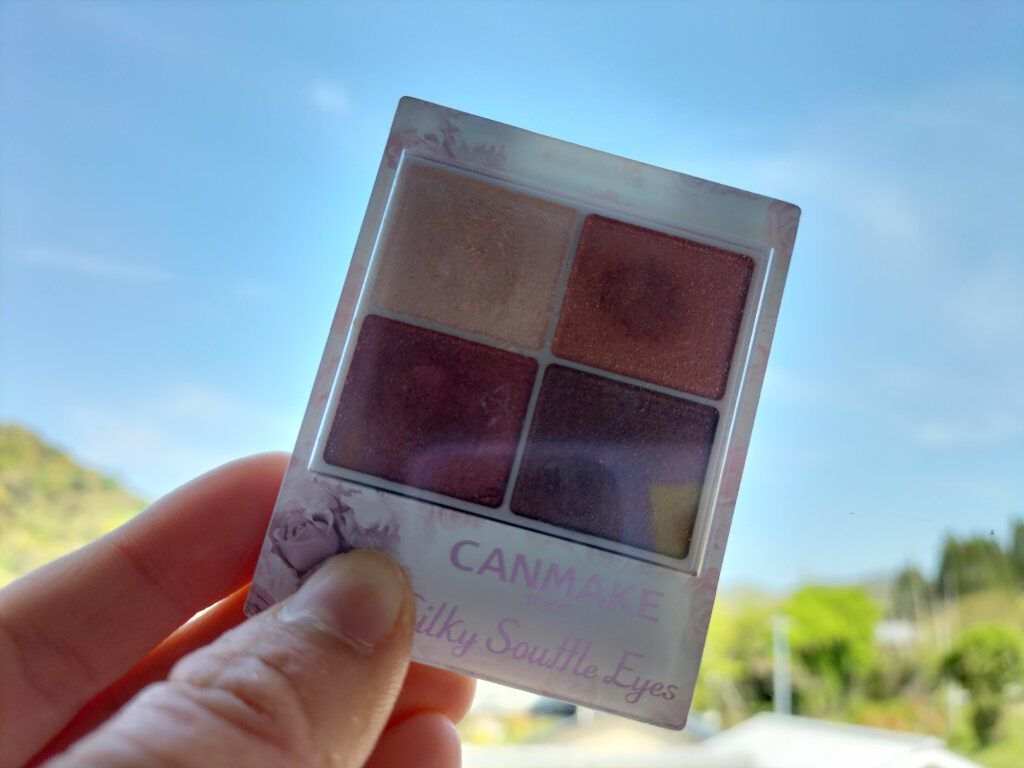 シルキースフレアイズ/キャンメイク/アイシャドウパレットを使ったクチコミ（1枚目）