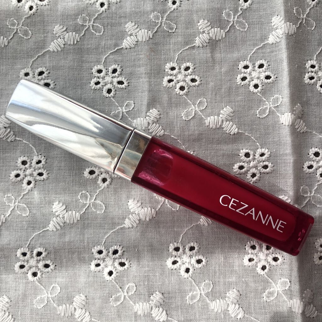 ジェルグロスリップ/CEZANNE/リップグロスを使ったクチコミ（2枚目）
