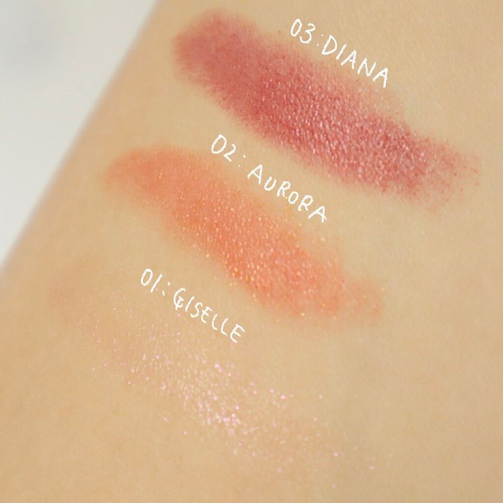 リップ ルミエール ルミナス シアー リップティント 01 GISELLE/ローラ メルシエ/リップティントを使ったクチコミ（3枚目）