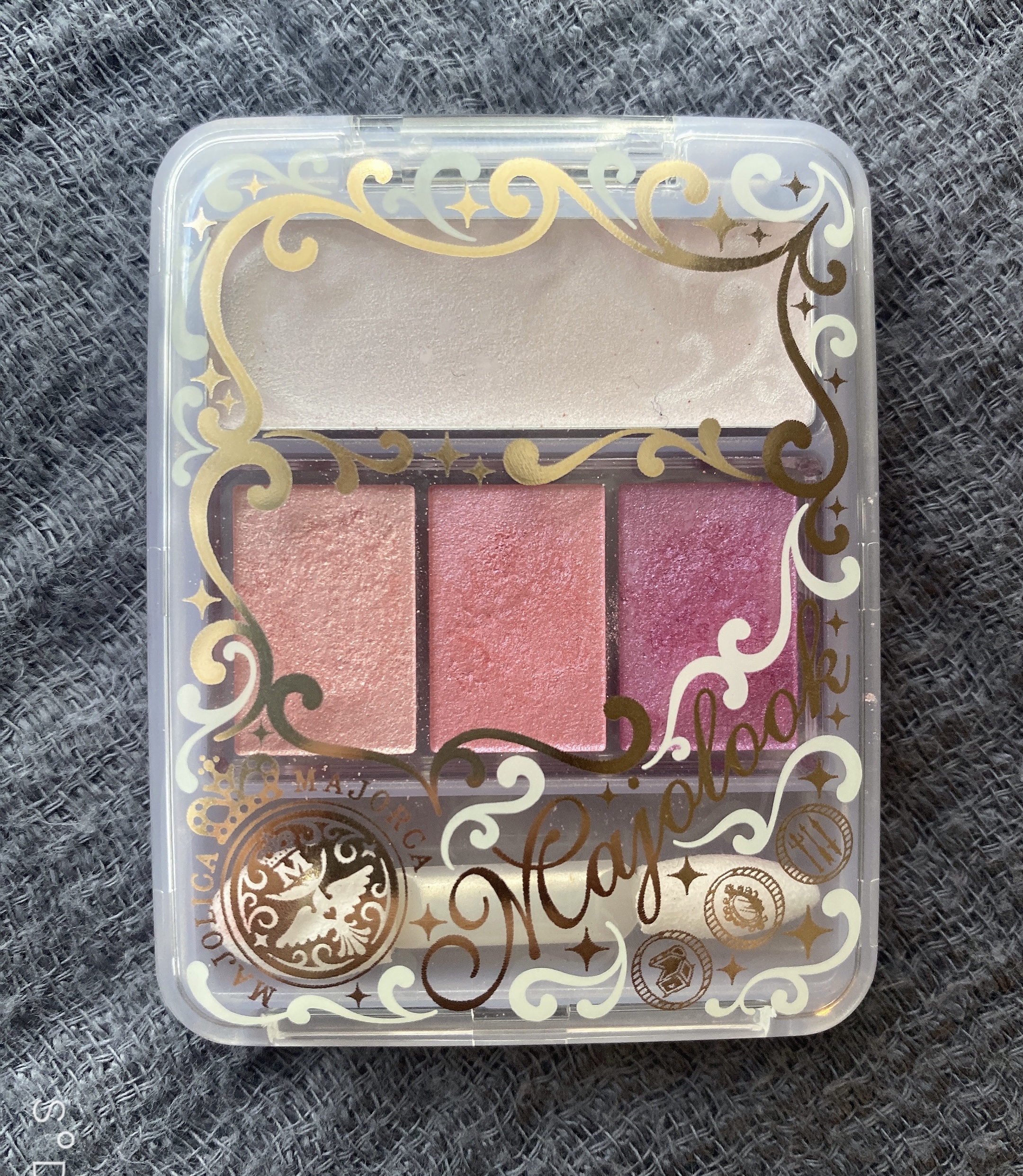 マジョルック(イルミネーター) RS354 フラワーガール/MAJOLICA MAJORCA/アイシャドウパレットを使ったクチコミ（2枚目）