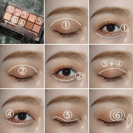 プロ アイ パレット/CLIO/アイシャドウパレットを使ったクチコミ(4枚目)