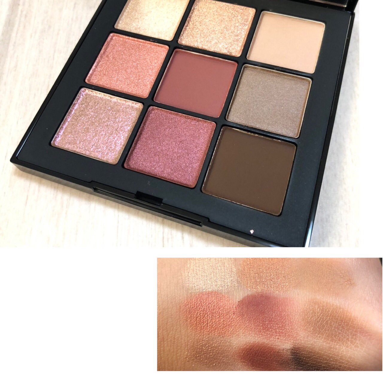 アンインヒビテッド アイシャドーパレット S /NARS/アイシャドウパレットを使ったクチコミ（2枚目）