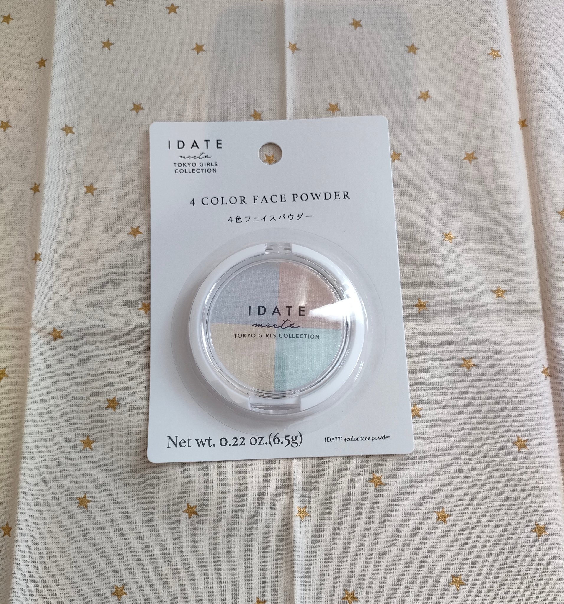 アイデイト ４色フェイスパウダー/IDATE/プレストパウダーを使ったクチコミ（1枚目）