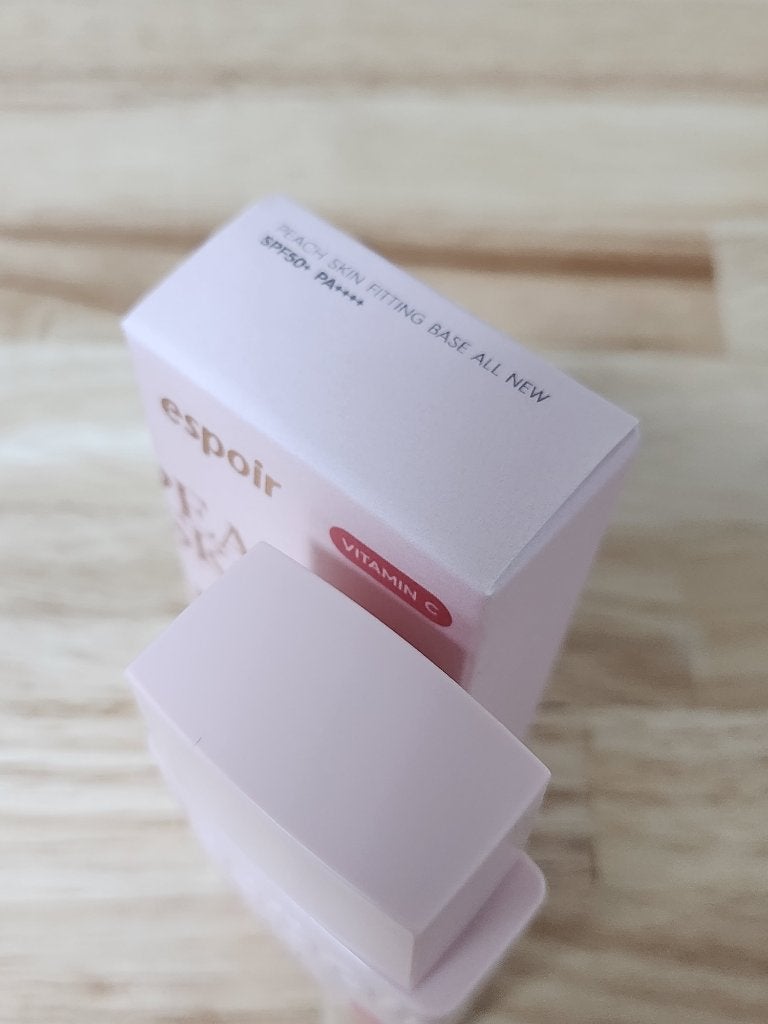 ピーチスキンフィッティングベース オールニュー SPF50 PA++++/espoir/化粧下地を使ったクチコミ(3枚目)