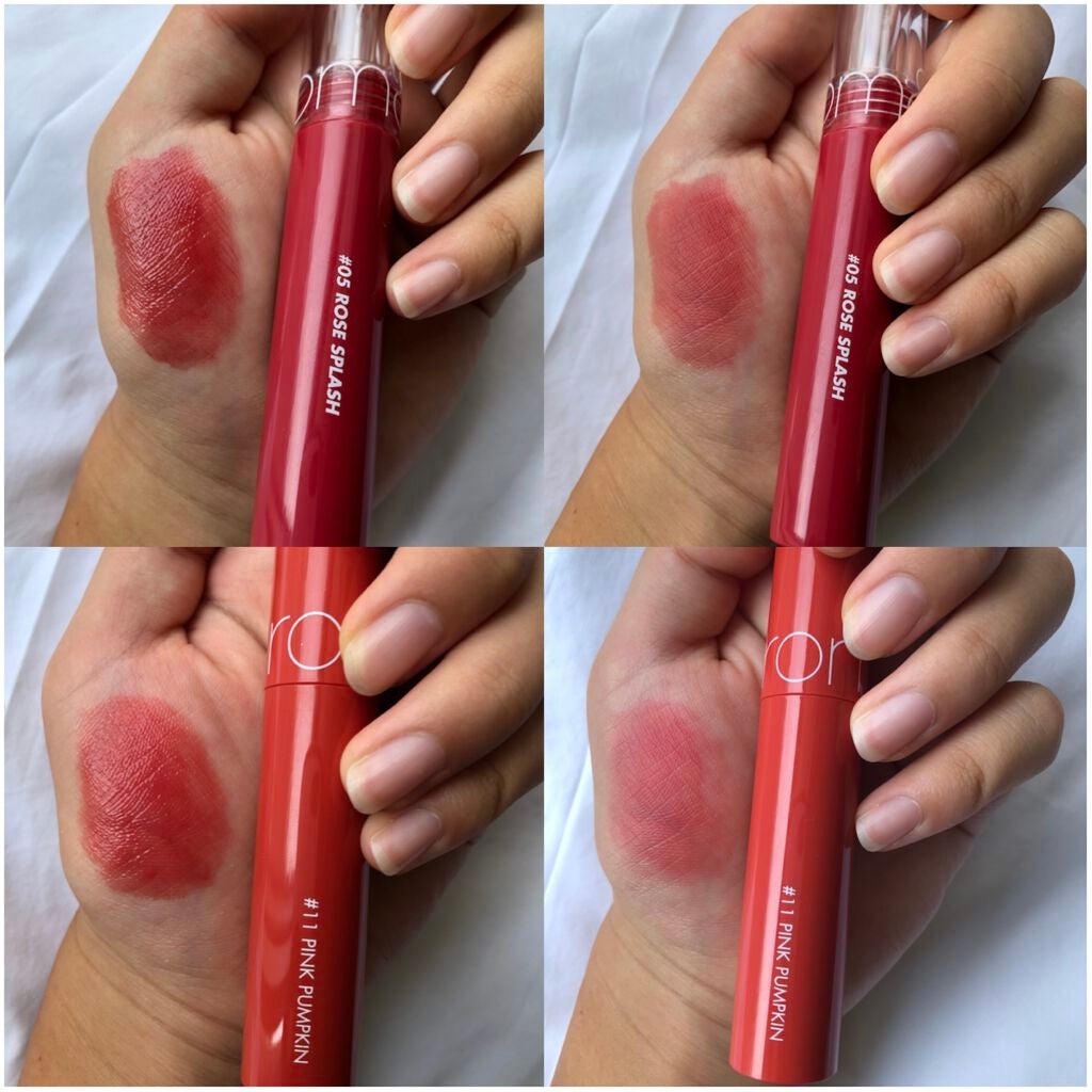 ジューシーラスティングティント/rom&nd/リップティントを使ったクチコミ(3枚目)