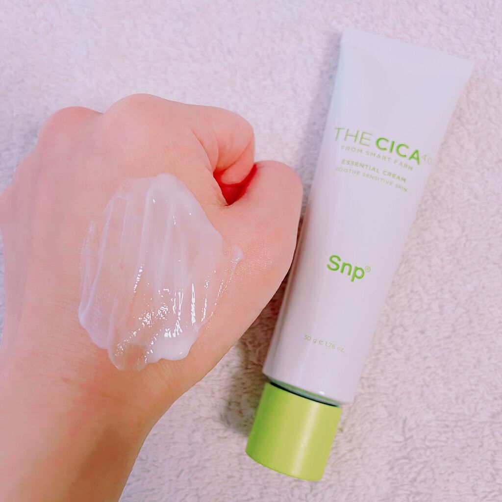 THE CICA 4.0 エッセンシャルクリーム/SNP/フェイスクリームを使ったクチコミ（3枚目）