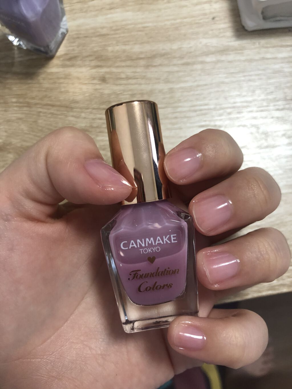 ファンデーションカラーズ/キャンメイク/マニキュアを使ったクチコミ（3枚目）