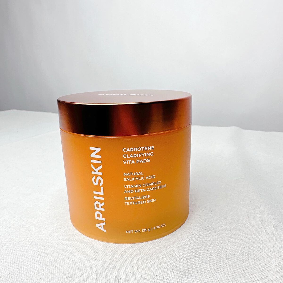 リアルカロテンブレミッシュクリアビタパッド/APRILSKIN/トナーパッドを使ったクチコミ（1枚目）