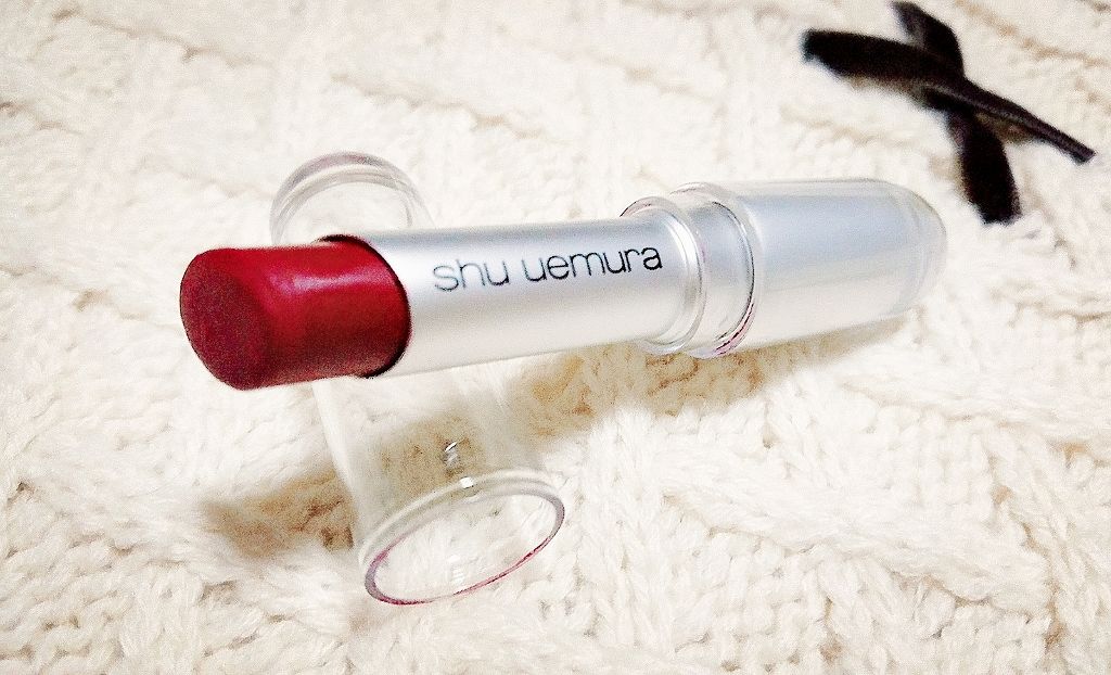 ルージュ アンリミテッド マット/shu uemura/口紅を使ったクチコミ（1枚目）
