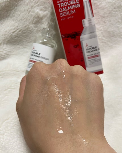 エーキュアトラブルカーミングセラム/obsero/美容液を使ったクチコミ(5枚目)