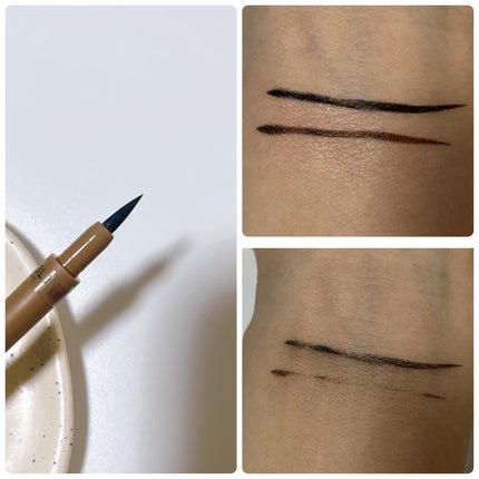 カラーシェイクライナー/C’est la pointe/リキッドアイライナーを使ったクチコミ(3枚目)