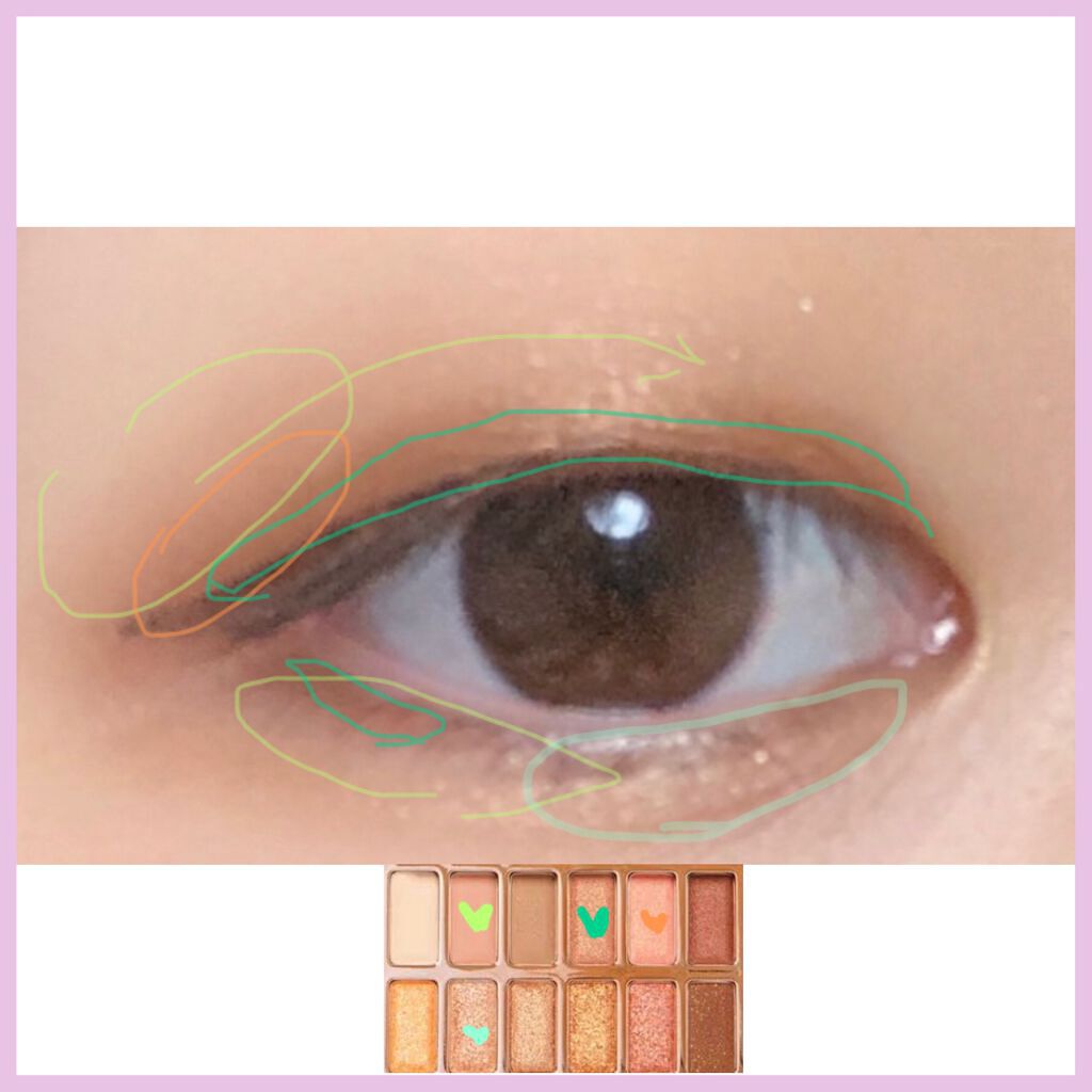 バレンタインボックス/VAVI MELLO/アイシャドウパレットを使ったクチコミ(2枚目)