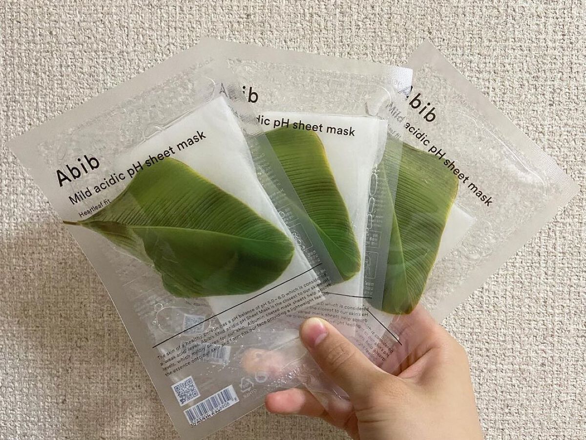 弱酸性pHシートマスク ドクダミフィット/Abib /シートマスク・パックを使ったクチコミ(1枚目)