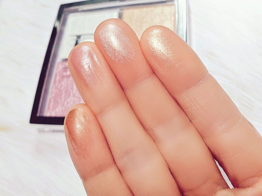 ディオール バックステージ フェイス グロウ パレット/Dior/ハイライトを使ったクチコミ（2枚目）