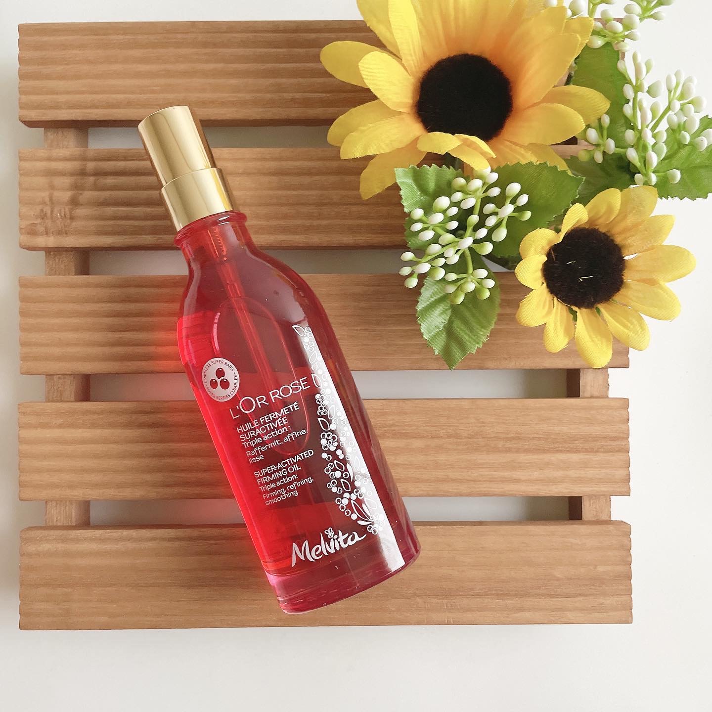 ロルロゼ ピンクフィット ボディオイル/Melvita/ボディオイルを使ったクチコミ（1枚目）