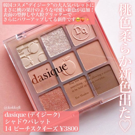 シャドウパレット/dasique/アイシャドウパレットを使ったクチコミ(2枚目)