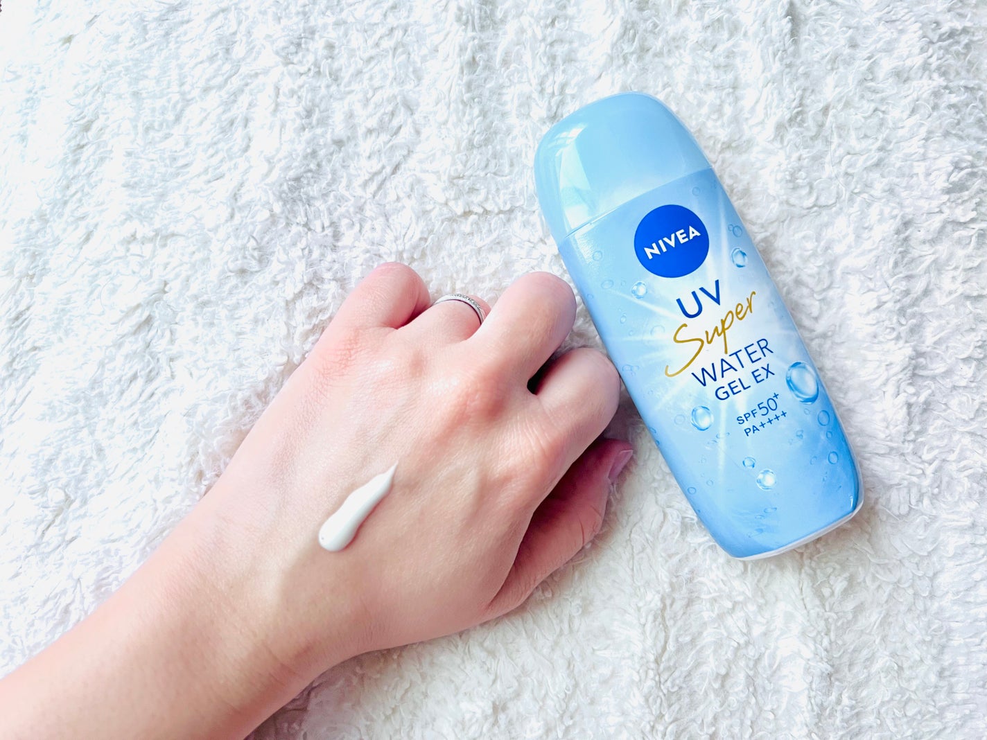ニベアUV ウォータージェルEX/ニベア/日焼け止めジェルを使ったクチコミ(2枚目)