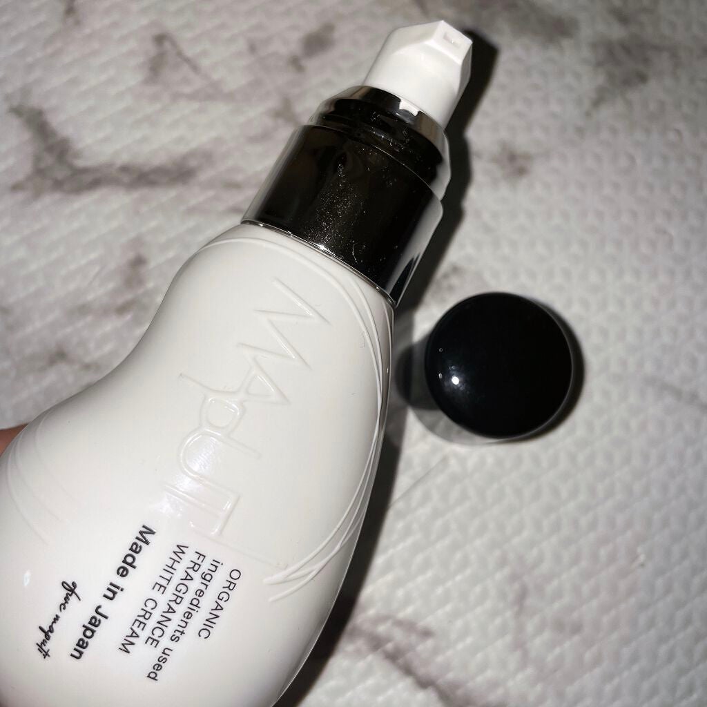 オーガニックフレグランスホワイトクリーム/MAPUTI/デリケートゾーンケアを使ったクチコミ(2枚目)