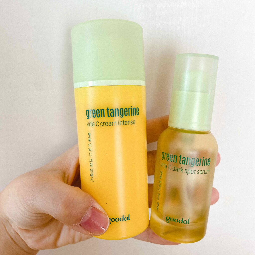 グーダル ビタCクリームインテンス/goodal/フェイスクリームを使ったクチコミ（1枚目）