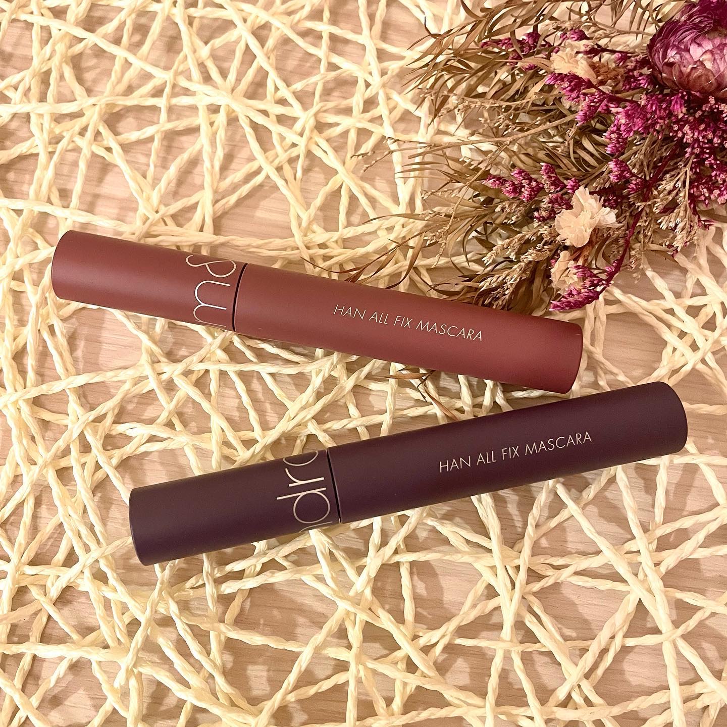 ハンオールフィックスマスカラ/rom&nd/マスカラを使ったクチコミ（2枚目）