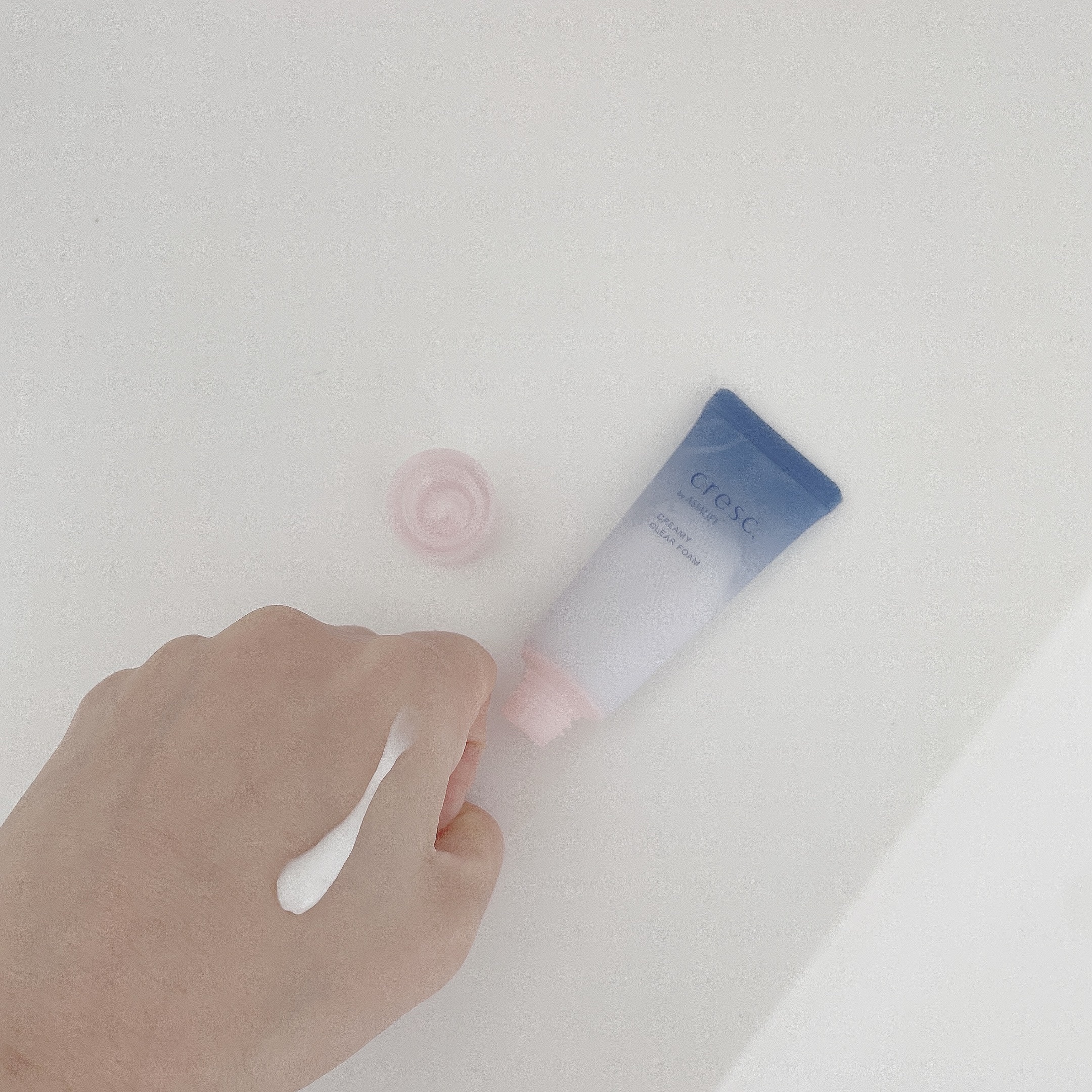 クリーミー クリアフォーム/cresc. by ASTALIFT/洗顔フォームを使ったクチコミ（1枚目）