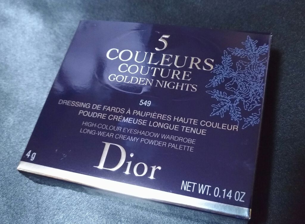 サンク クルール クチュール＜ゴールデン ナイツ＞/Dior/アイシャドウパレットを使ったクチコミ（2枚目）