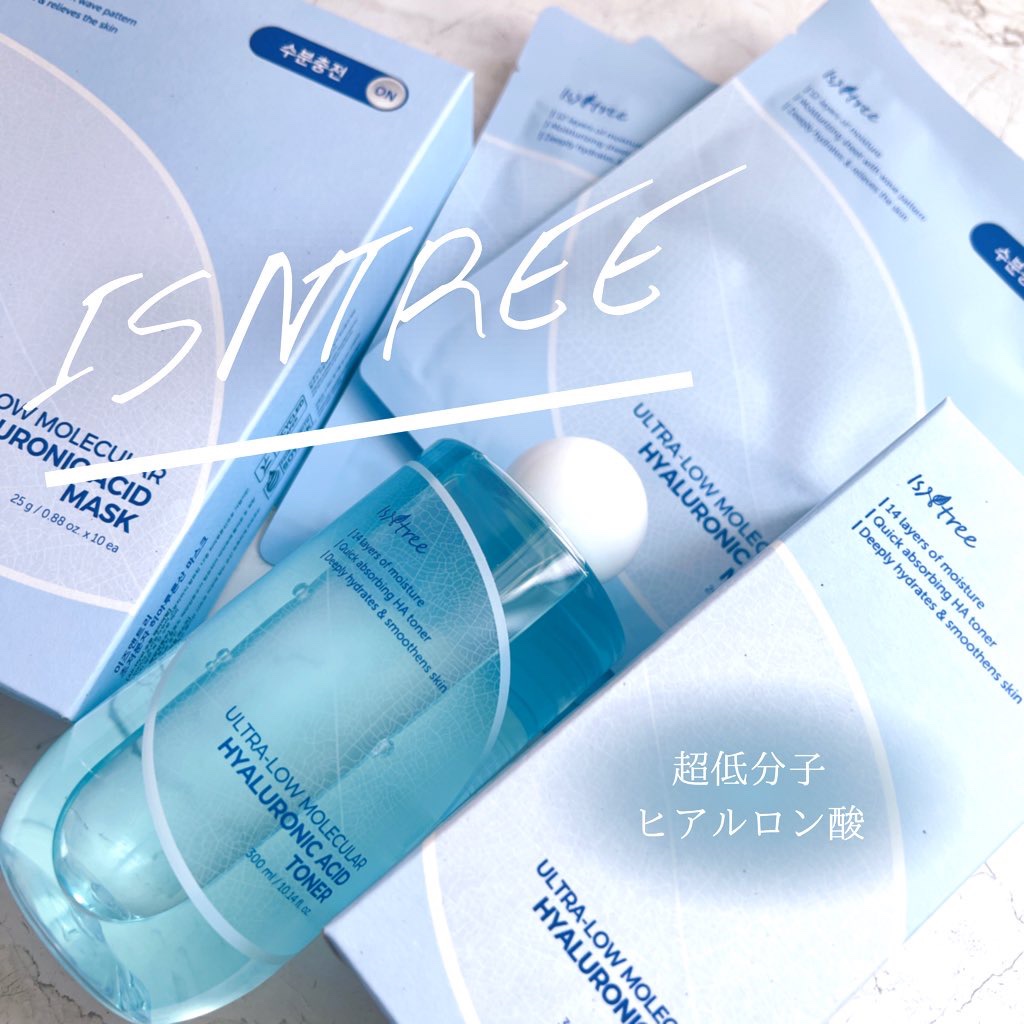 超低分子ヒアルロン酸トナー/Isntree/化粧水を使ったクチコミ（1枚目）