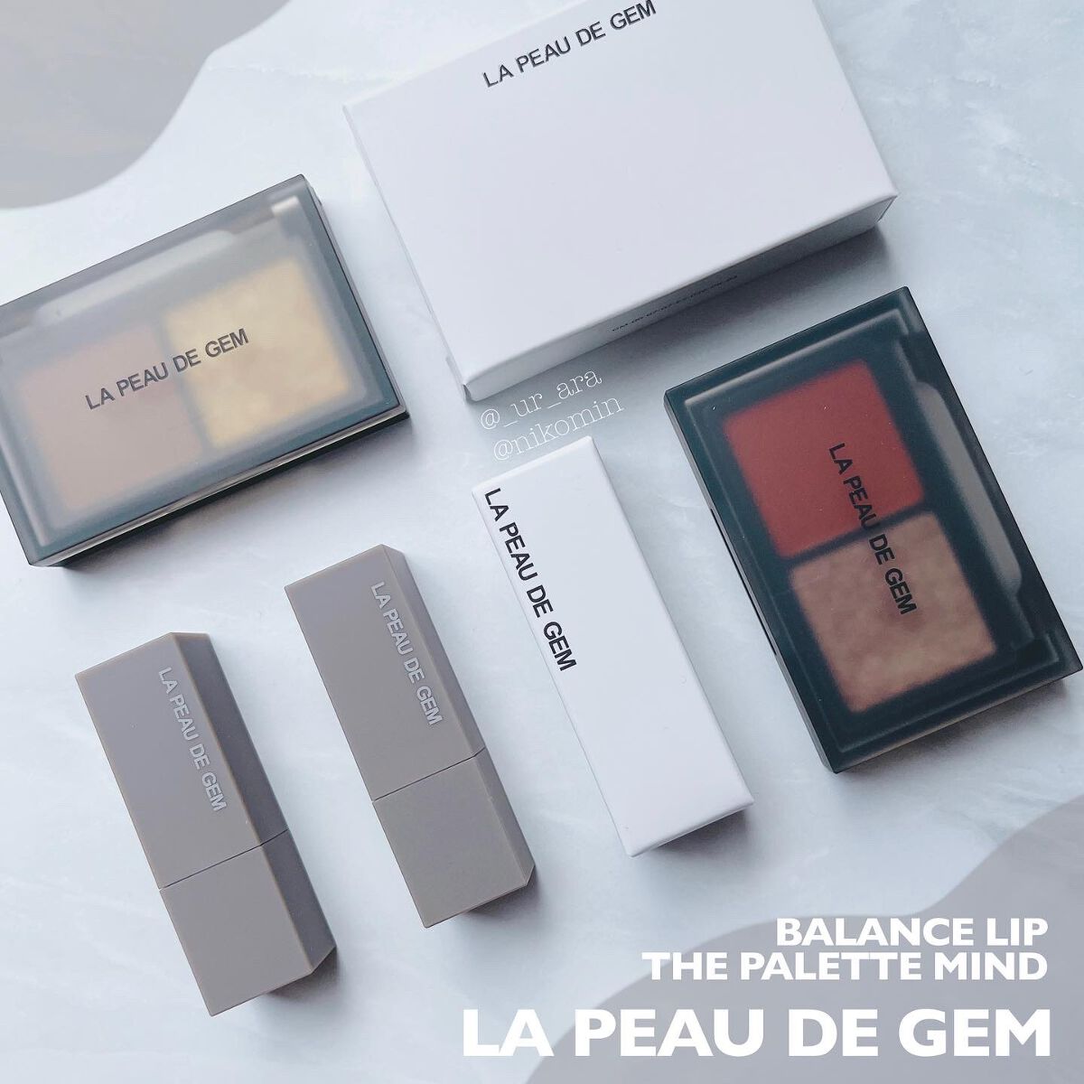 BALANCE LIP/la peau de gem./口紅を使ったクチコミ（1枚目）