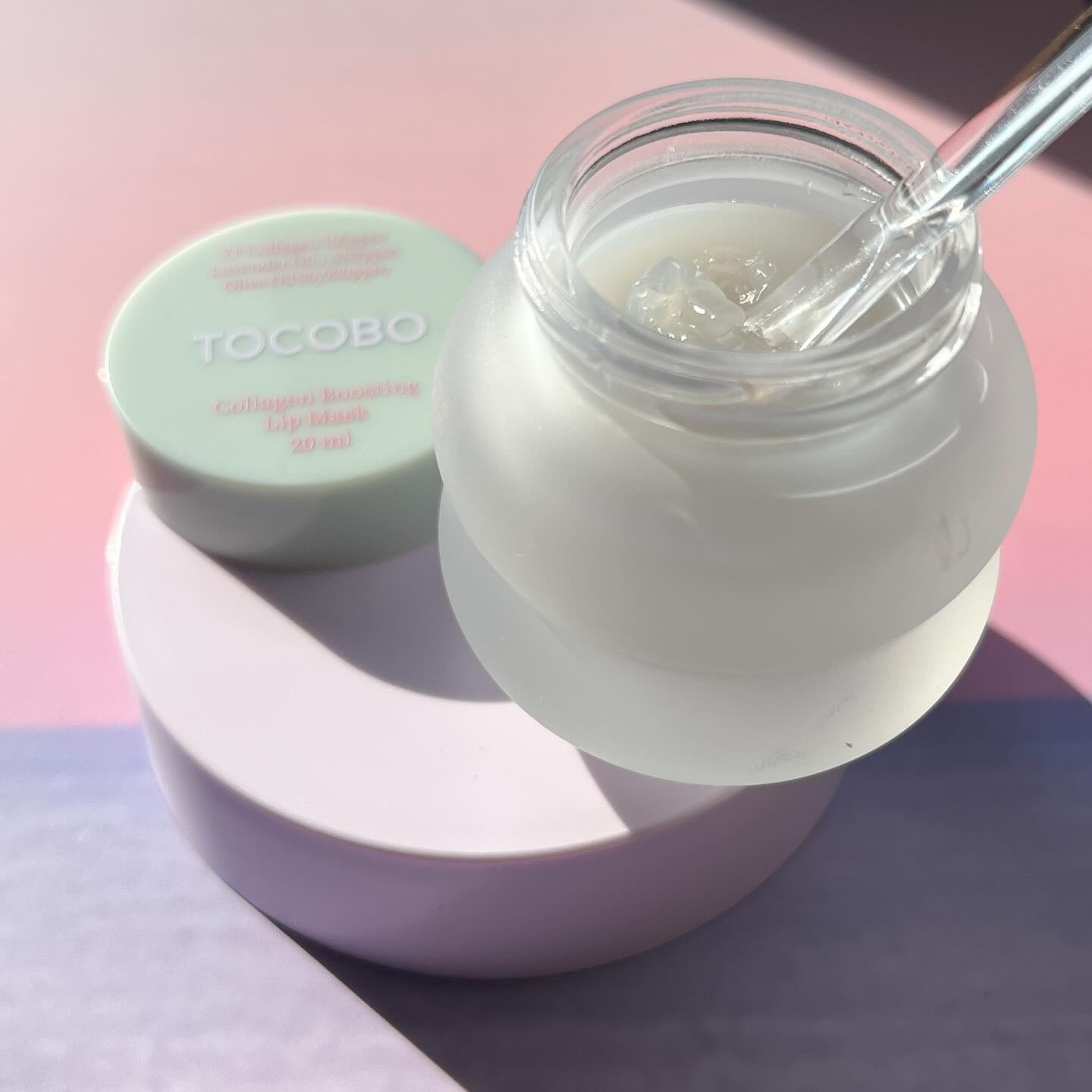 コラーゲンブースティングリップマスク/TOCOBO/リップマスクを使ったクチコミ（3枚目）