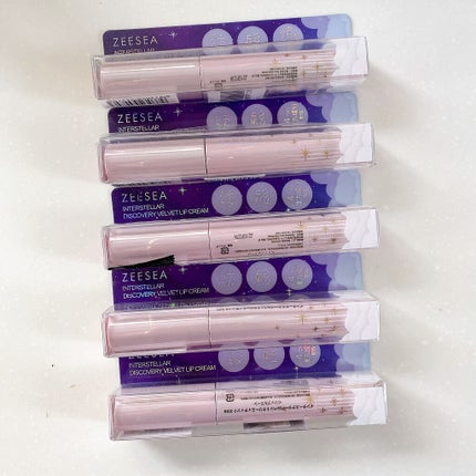 ベルベットクリーミィティント /ZEESEA/リップティントを使ったクチコミ(1枚目)