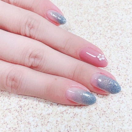 ネイルホリック リミテッドカラー Spring Denim/ネイルホリック/マニキュアを使ったクチコミ(4枚目)