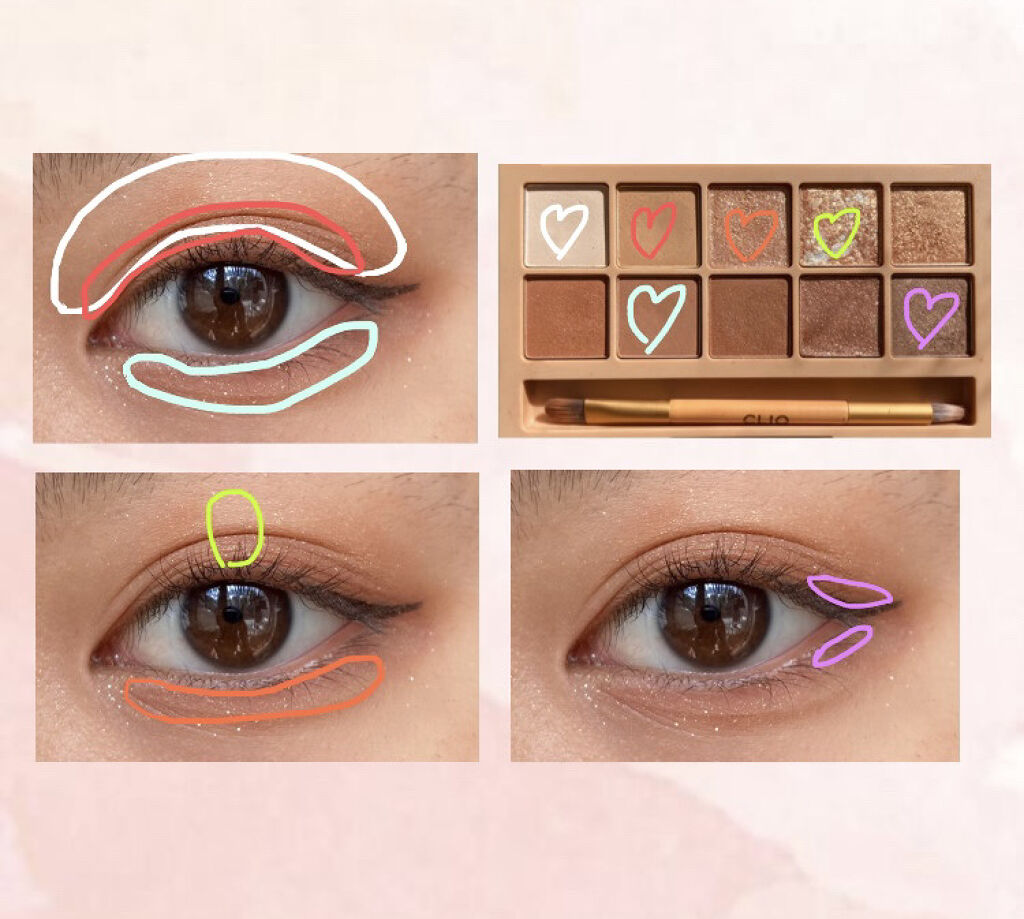 プロ アイ パレット/CLIO/アイシャドウパレットを使ったクチコミ（2枚目）
