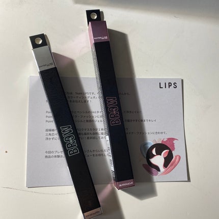 ブロウインク カラーティントデュオ/MAYBELLINE NEW YORK/眉ティントを使ったクチコミ(1枚目)