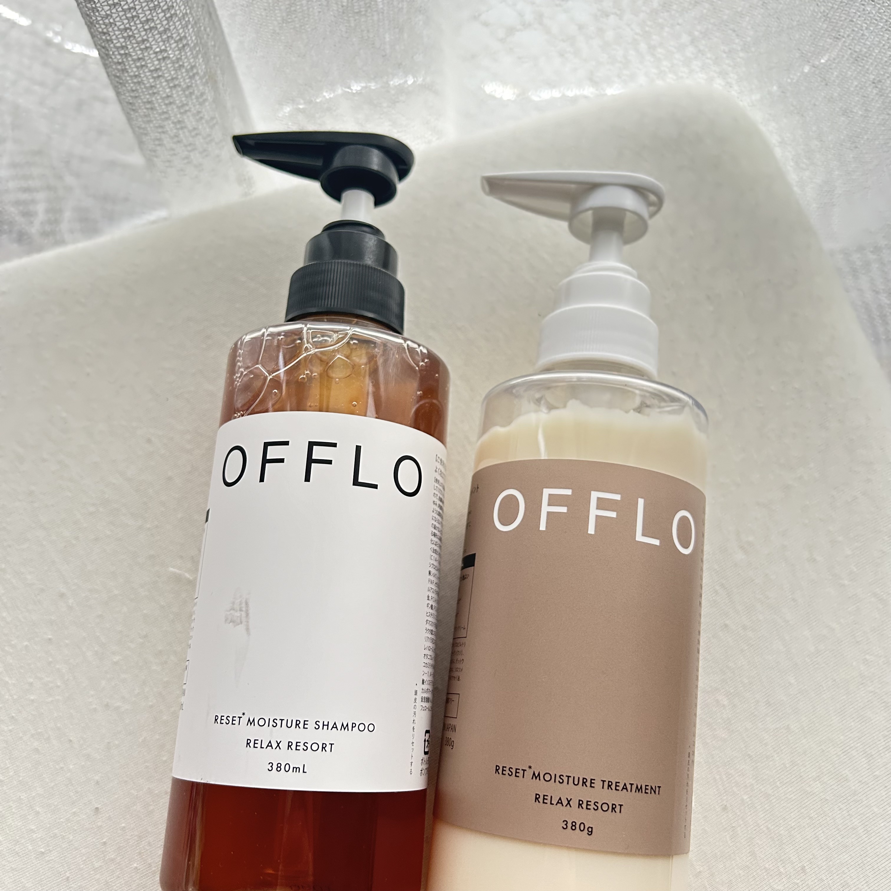 OFFLO リセット モイスチャー シャンプー/トリートメント/OFFLO/市販シャンプーを使ったクチコミ（3枚目）