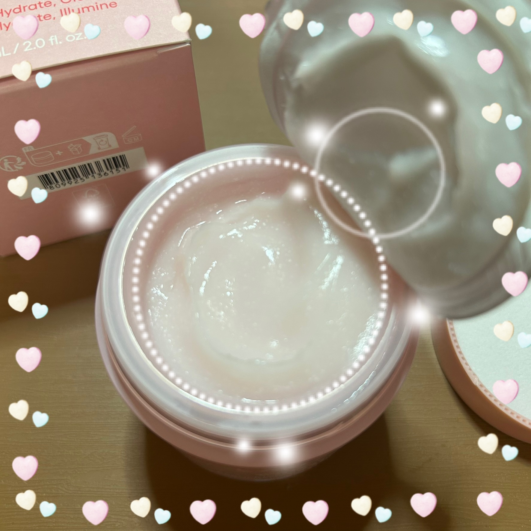 バウンシースリーピングマスク/LANEIGE/フェイスクリームを使ったクチコミ（2枚目）