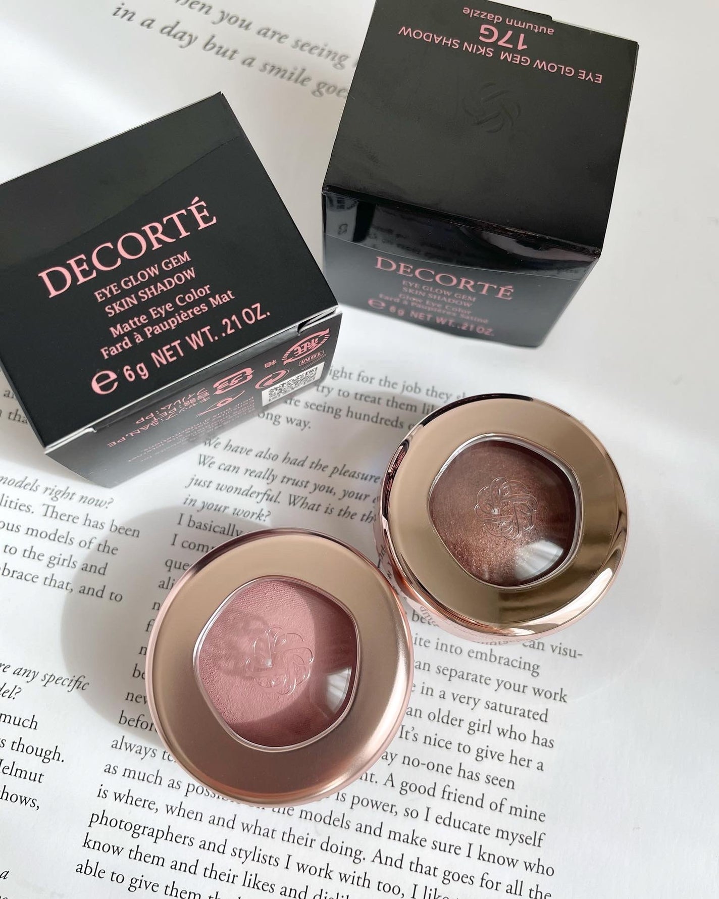 アイグロウジェム スキンシャドウ/DECORTÉ/ジェル・クリームアイシャドウを使ったクチコミ(1枚目)