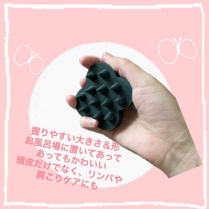 uka scalp brush kenzan/uka/スカルプブラシを使ったクチコミ(2枚目)